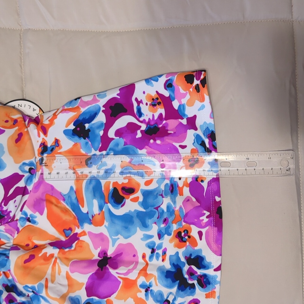 Catalina Swim Tankini Top Size 16W - Picture 8 of 11